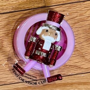 Bath & Body Works Dancing Nutcracker Car Vent Clip - Red and Pink